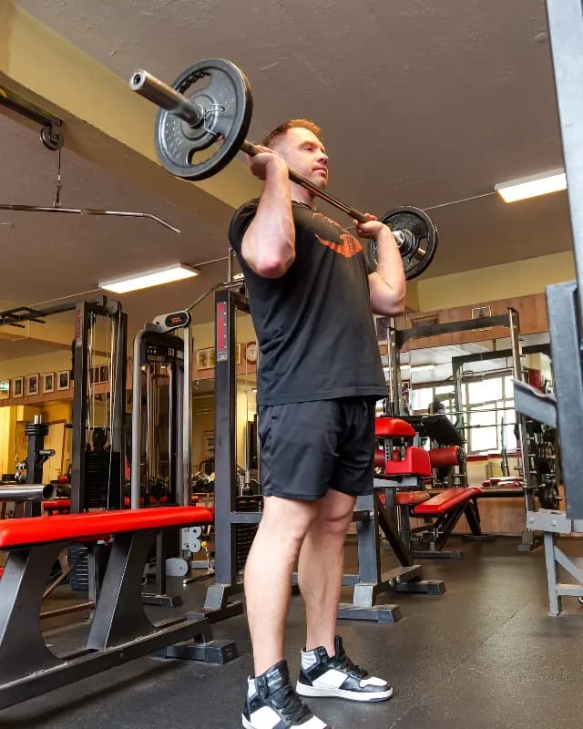 Standing Overhead Press (Barbell)