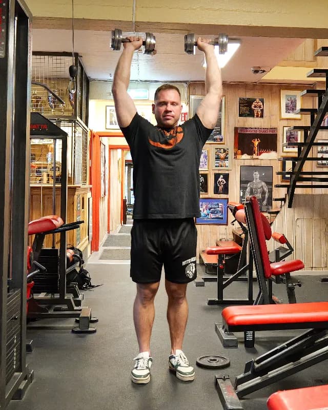Standing Overhead Press (Dumbbell)