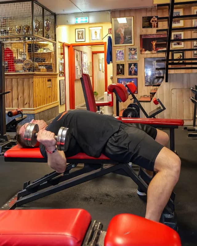 Flat Bench Dumbbell Fly